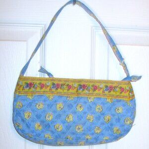 Small Quilted Zippered Purse with zip compartment inside